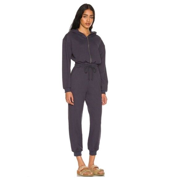 Lovers and Friends | Kinsley Cotton Jumpsuit Slate Size XS - Picture 1 of 6
